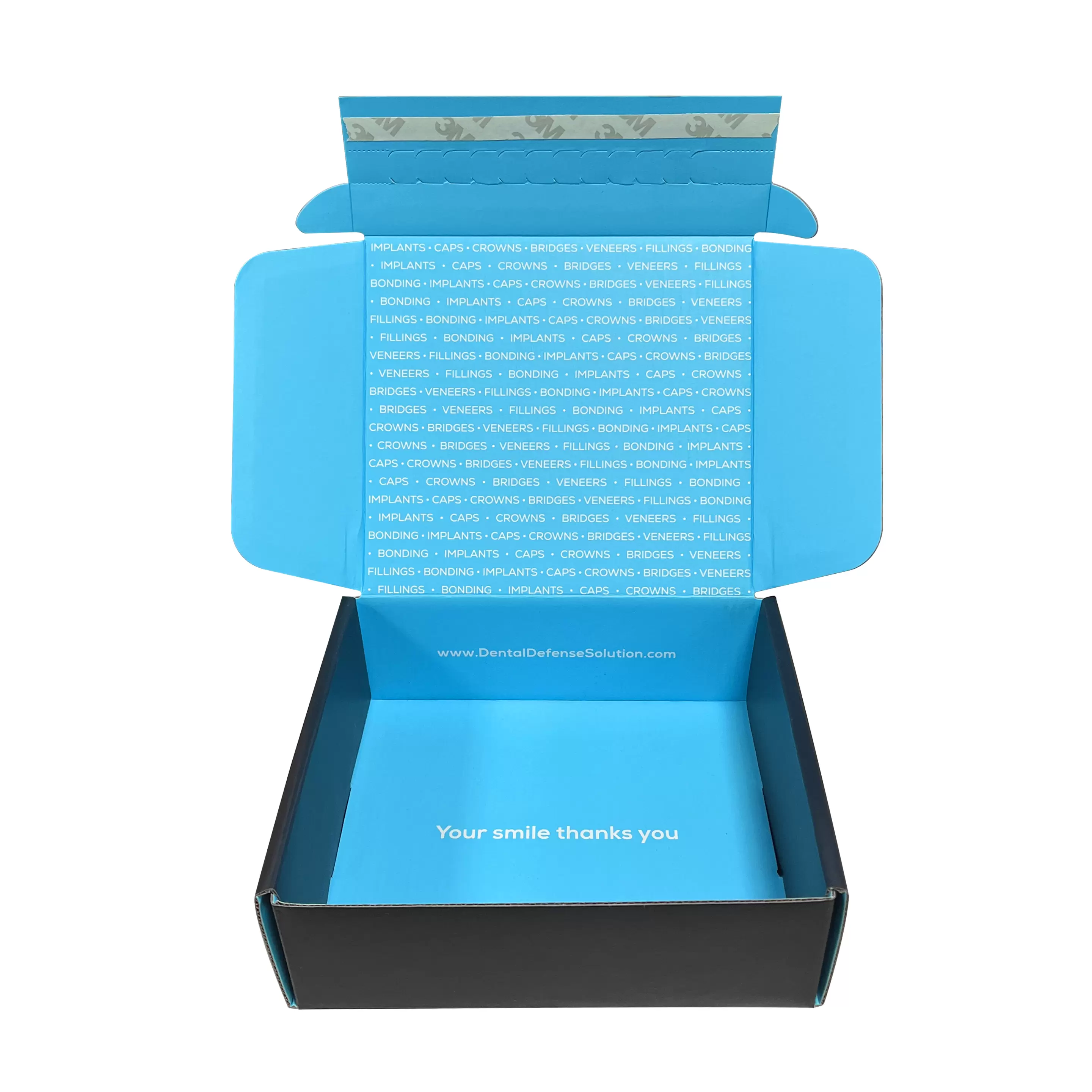 Custom mailer box style for e-commerce packaging and product protection